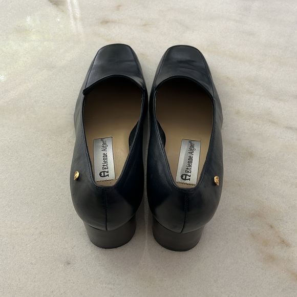 Etienne Aigner Painter Navy Loafer Women's Size 6.5M - Picture 5 of 9